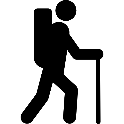 Hiking icon